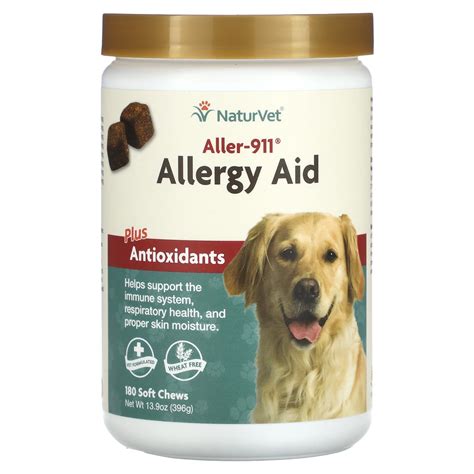 Naturvet Aller 911 Allergy Aid Plus Antioxidants 180 Soft Chews 13