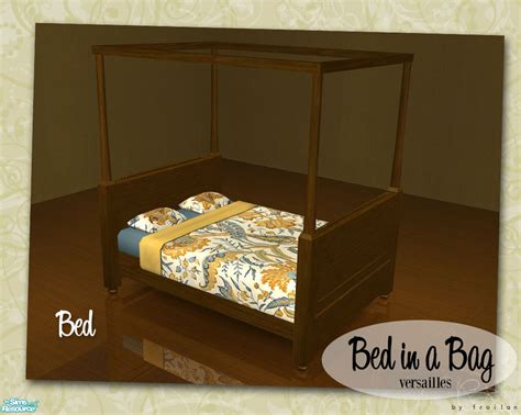 The Sims Resource Bed In A Bag Versailles Bed