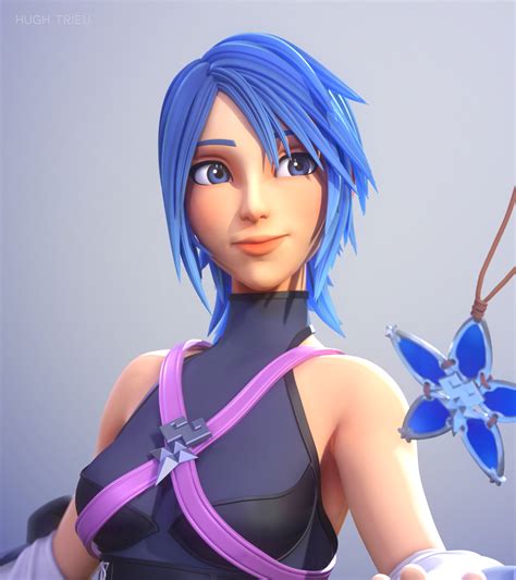 Hyuu Kingdom Hearts Aqua Fanart