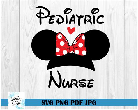 Disney Nurse Svg