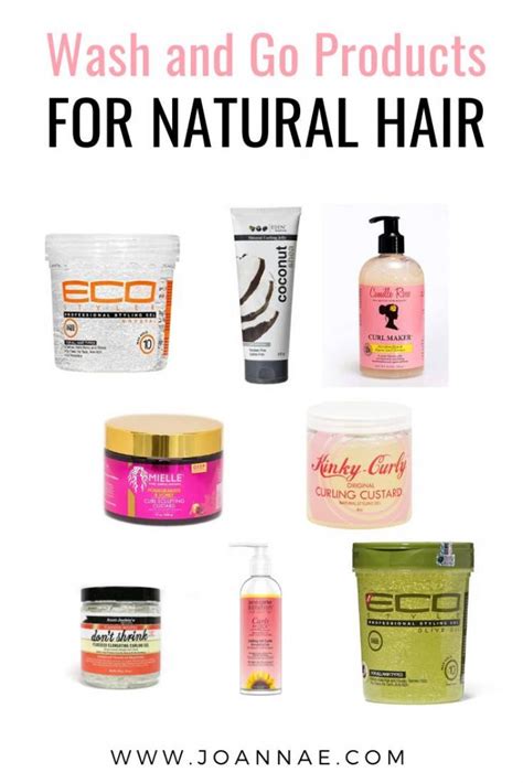 Best Wash And Go Products For Type 4 Hair Joanna E
