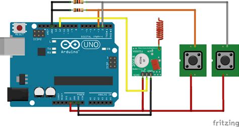 Rf Remote Control Using Arduino And 433mhz Ask Module