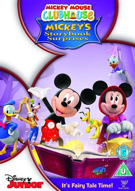Mickey Mouse Club House Storybook Reino Unido Dvd Amazones Mickey