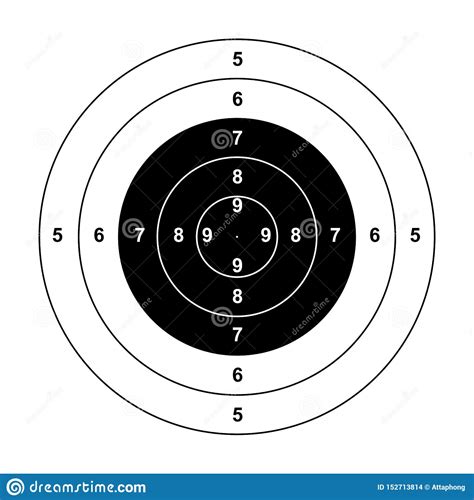Blank Gun Target Paper Shooting Target Blank Target Background Target ...