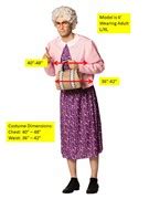 Golden Grannies Wise Costume With Wig S Rasta Imposta