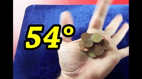 54° Magic Tricks Coins Easy Apparition Youtube