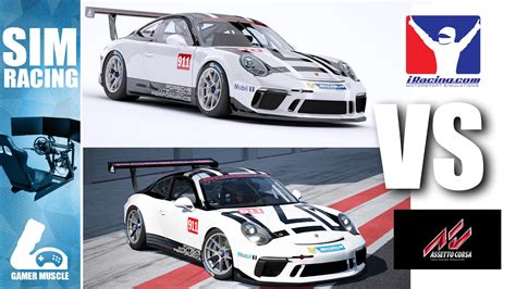 Gamermuscle Compares Porsche In Iracing Assetto Corsa Virtualr Net My