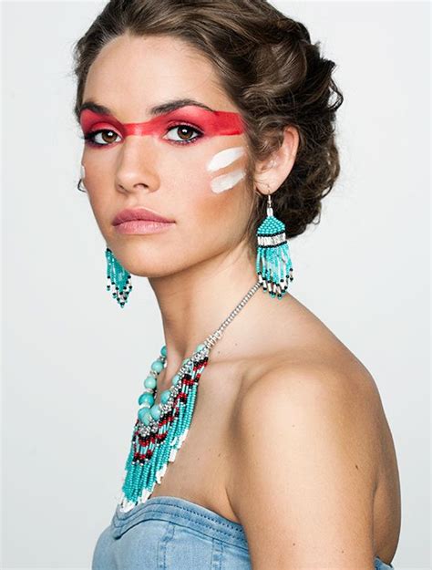 Pin By Shantall On Pocahontas Native American Makeup Halloween