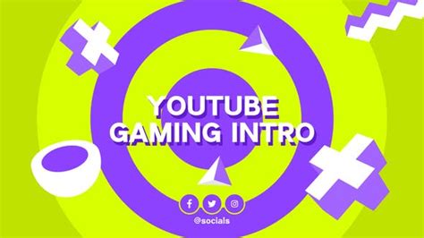 Youtube Gaming Intro Video Templates Envato Elements