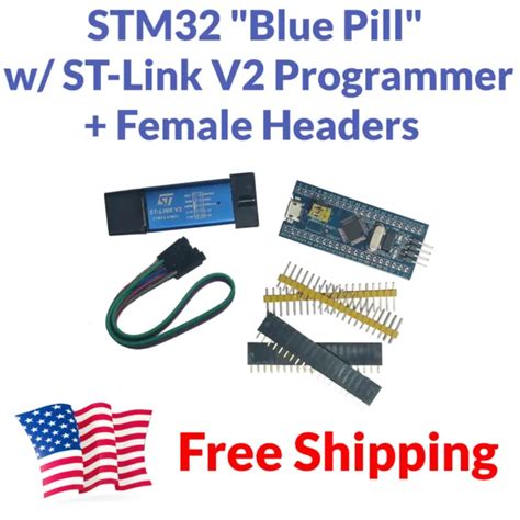 STM32F103C8T6 ARM STM32 Dev Development Board Module Blue Pill W ST