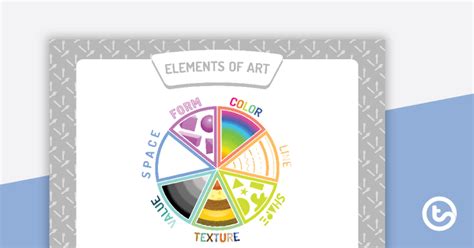 Visual Art Elements Poster Pack Teaching Resource Teach Starter