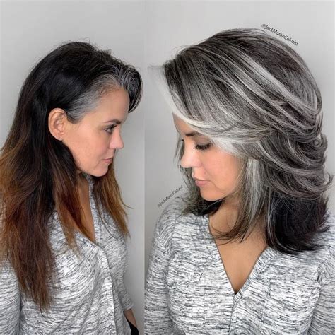 Stylists Transformations Shows How Beautiful Gray Hair Color Can Be
