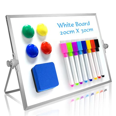 Buy Owill Dry Erase Whiteboard 20 X 30 Cm Small Whiteboard With Stand