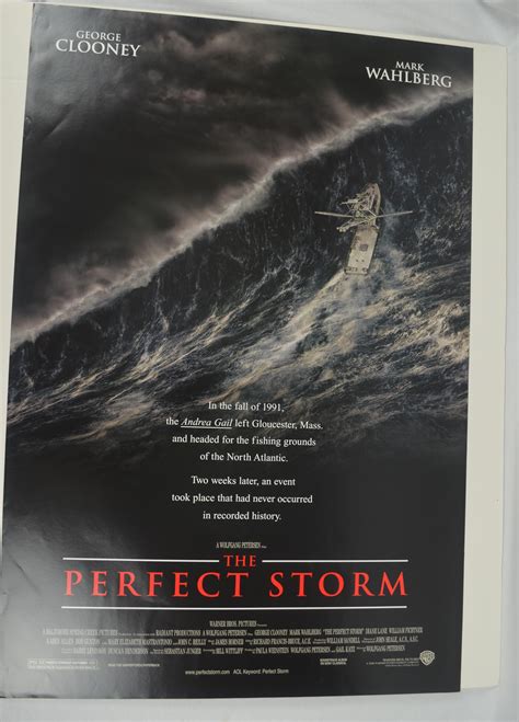Lot Detail - "The Perfect Storm" 2000 Original Movie Poster