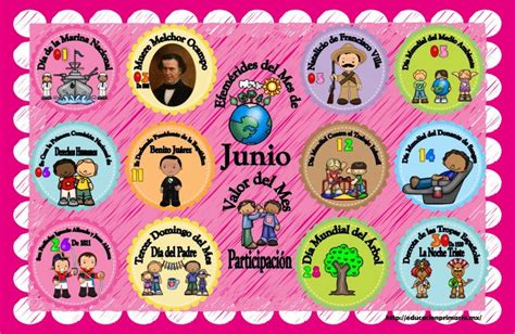 Fantástico Periódico Mural De Mes De Junio Para Imprimir En Lona