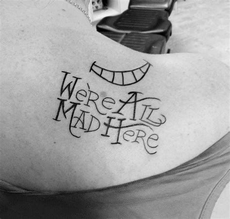 1000 Images About Were All Mad Here Tattoo On Pinterest Alice In