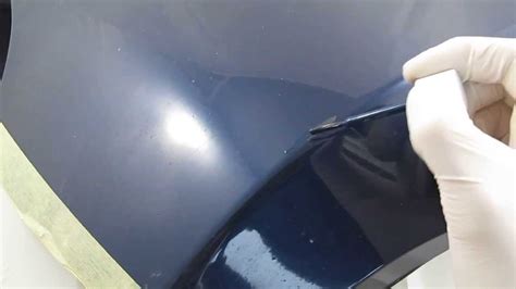 Using Car Touch Up Paint Polishing Light Lacquer Scratches Youtube