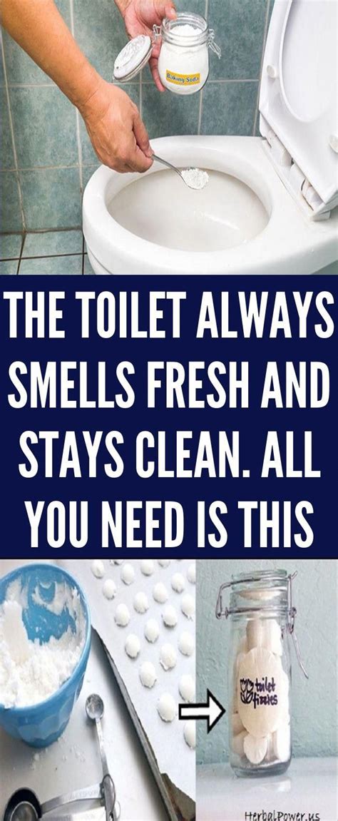Want To Make Your Toilet Smell Fresh And Stay Clean Without The Use Of