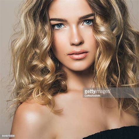 Long Curly Blonde Hair Photos And Premium High Res Pictures Getty Images