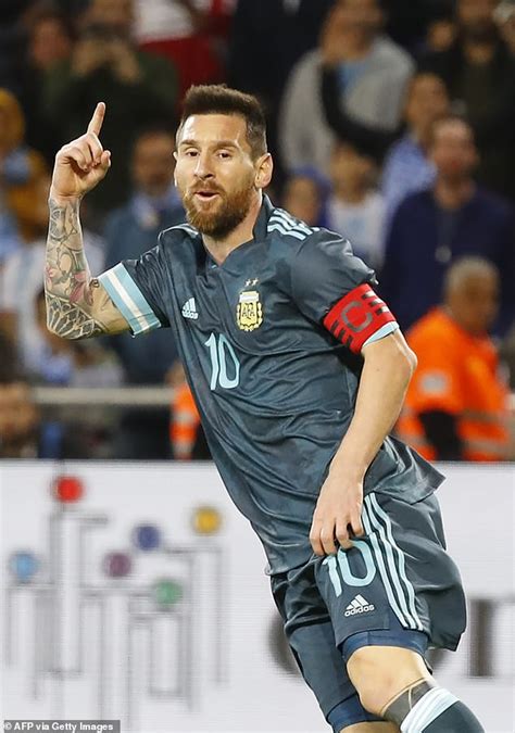 Let his commitment to the cause never be questioned. Argentina 2-2 Uruguay: Lionel Messi scores last-gasp ...