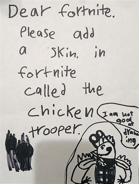 Fortnite Has Made An 8 Year Olds Chicken Dream Come True