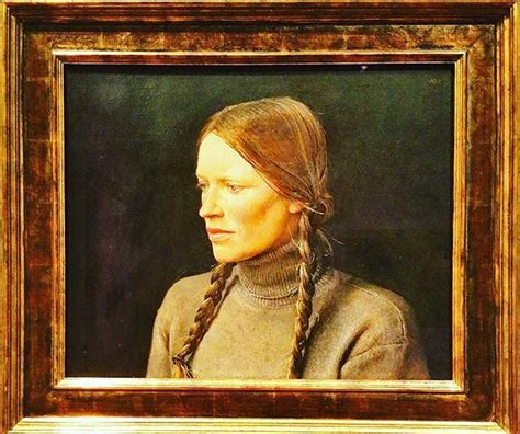 Andrew Wyeths The Braids Is An Intimate Close Up Of Helga And Is Often