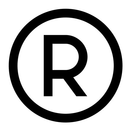 Registered Symbol Vector At Getdrawings Free Download