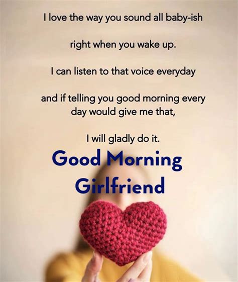75 Romantic Good Morning Messages For Girlfriend Best Love Images And