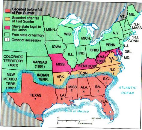 Confederate States Map Photos Cantik