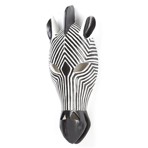 Design Toscano Tribal Style Zebra Mask Wall Décor And Reviews Wayfair