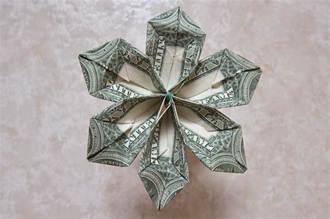 Origami Money Flower Easy Origami Paper Crafts