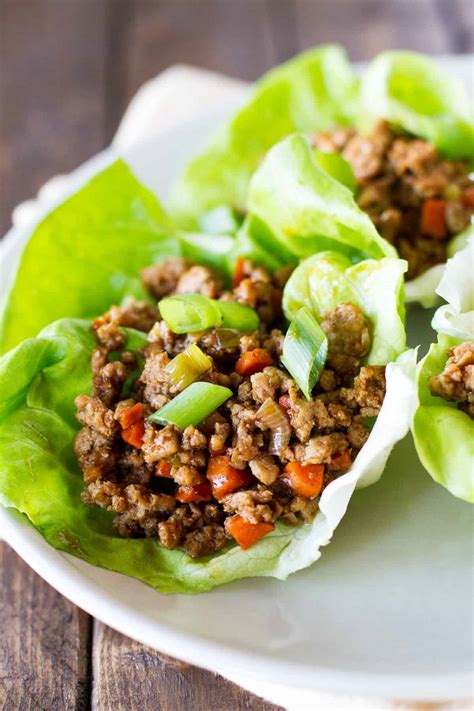 30 Minute Asian Chicken Lettuce Wraps Recipe - Taste and Tell