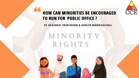 How Can Minorities Be Encouraged To Run For Public Office By Centre