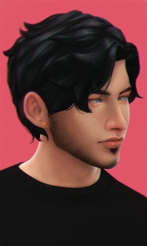 My Sim Part2 Sims 4 Hair Male Sims Hair Sims 4 Characters