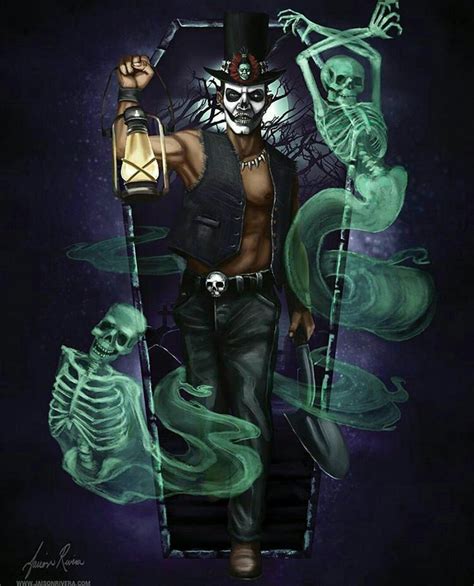 Pin By Terrell Mitchell On Voodoo Voodoo Art Black Folk Art Baron