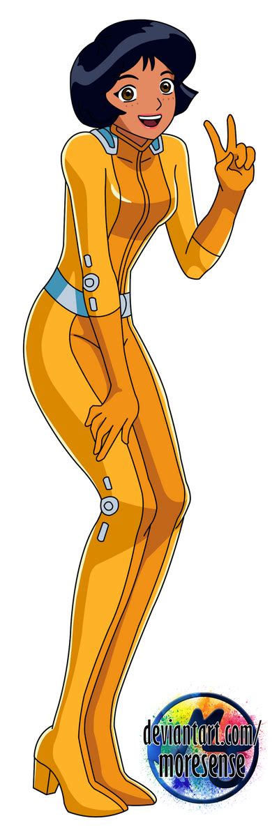 Totally Spies Alex Render By Moresense On Deviantart Totally Spies Kingdom Hearts Anime Spy