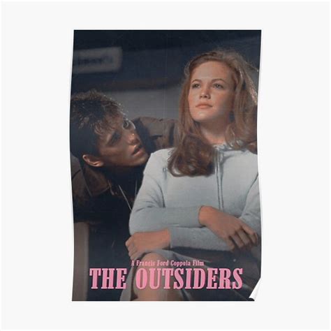 The Outsiders 1983 Vintage Poster For Sale By Retrorain Redbubble