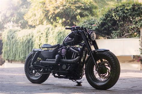 Hell Kustom Harley Davidson 48 By Rajputana Custom Motorcycles