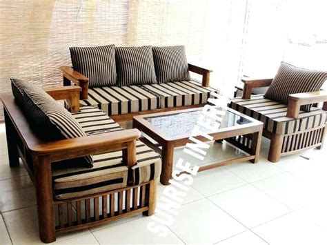 Well you're in luck, because here they come. simple wooden sofa sets for living room wood sofa set ...