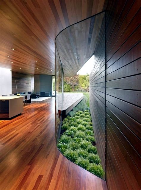 Contemporary Wall Cladding Wood Creates A Warm Interior
