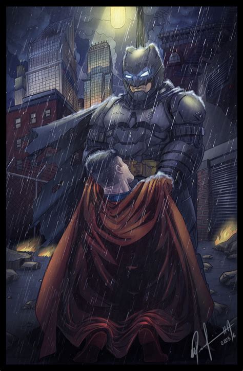 Dawn of justice is a 2016 american superhero film based on the dc comics characters batman and superman. Batman Vs Superman by PiloKmil on DeviantArt