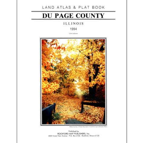 Illinois Dupage County Plat Map And Gis Rockford Map Publishers