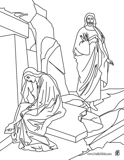 Christ Coloring Pages At Free Printable Colorings