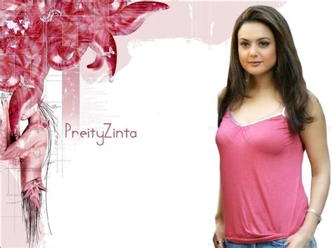 Preity Zinta Hot Navel And Boob Show ~ Go 4 Wallpaper Download
