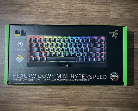 This Came Today The Blackwidow V Mini Hyperspeed Phantom Edition With Yellow Switches What A