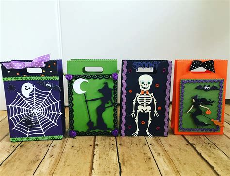 Treat Bags Halloween Halloween Treat Bags Card Maker
