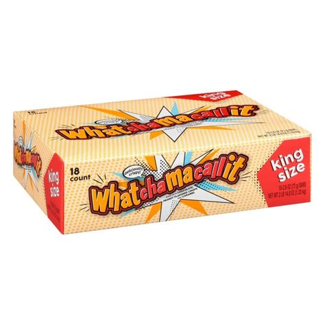 Whatchamacallit Candy Bar King Size 18 Each Instacart