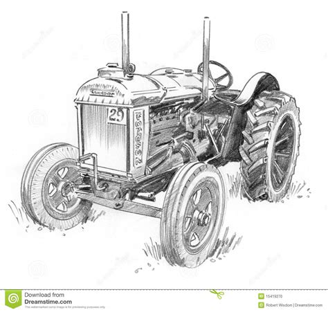 Ausmalbilder bruder bulldog traktoren modelle auf der spielwarenmesse traktor tv. Gammal traktor stock illustrationer. Illustration av motor ...