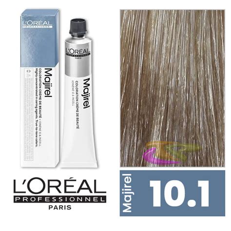 Tinte Majirel 10.1 Rubio Extraclaro Ceniza 50 Ml L`oréal 7,70