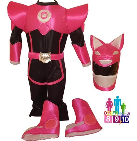 Disfraz Power Rangers Miniforce Lucy Envío Gratis
